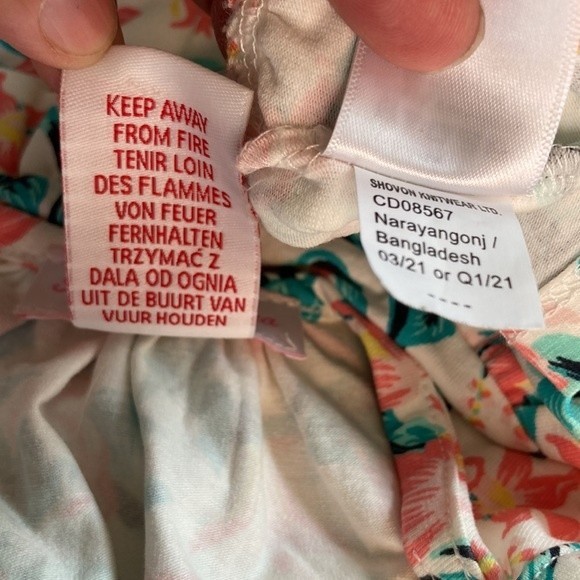 TOMMY BAHAMA Tropical Floral Sleeveless Dress Girls 5T - Picture 13 of 13